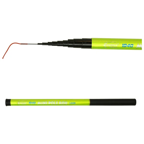 Captain 1040 Mini Pole Kısa Kapanır Göl Kamışı 630 cm - Siyah - Görsel 2