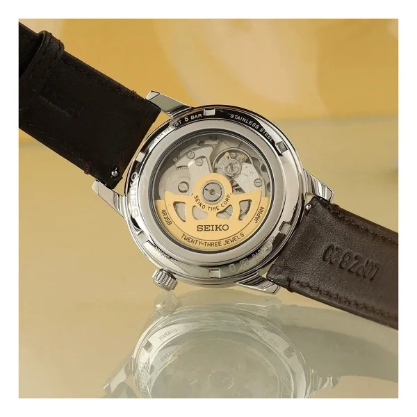Seiko Presage Style60's SRPL75 Deri Kordon Erkek Kol Saati - Görsel 6
