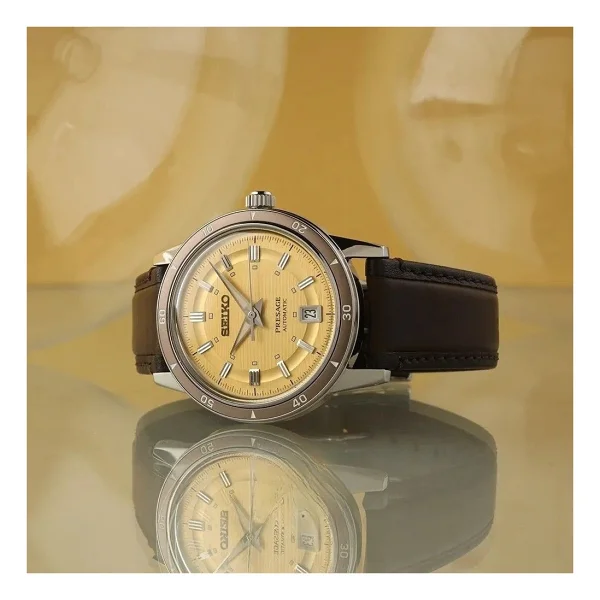 Seiko Presage Style60's SRPL75 Deri Kordon Erkek Kol Saati - Görsel 7