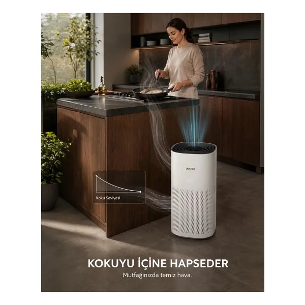 Kurutek HEPA+ CARBON SMART HT75 Hava Temizleyici - Görsel 2