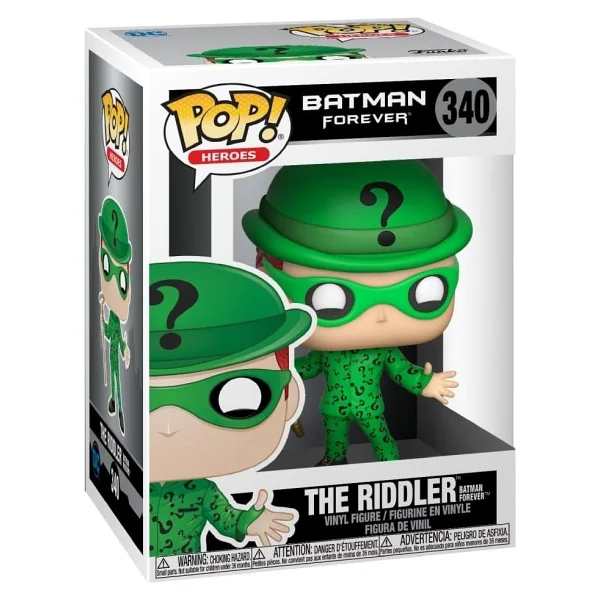 Funko POP Hereos Batman Forever 340 The Riddler Figür - Görsel 8