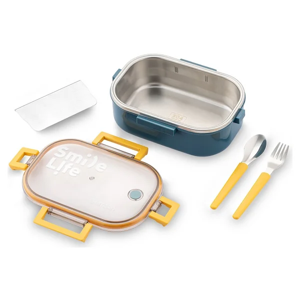 Emsan Smile Life Çelik Lunch Box - Görsel 4