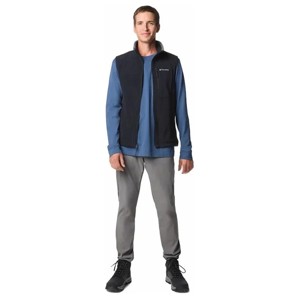 Columbia Fast Trek Fleece AM1056-009 Siyah Erkek Yelek - Görsel 6