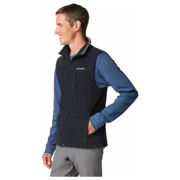 Columbia Fast Trek Fleece AM1056-009 Siyah Erkek Yelek - Görsel 8