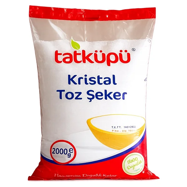Tatküpü Toz Şeker 2 Kg X 6 Adet - Görsel 2