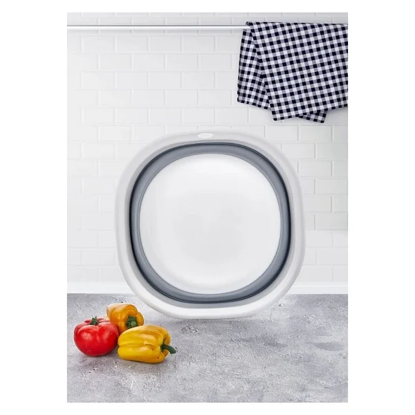 Jet's Home Badya Katlanır Sebze Badyası Silikon Badya Leğen Orta Boy No:3 10 Lt - Görsel 3