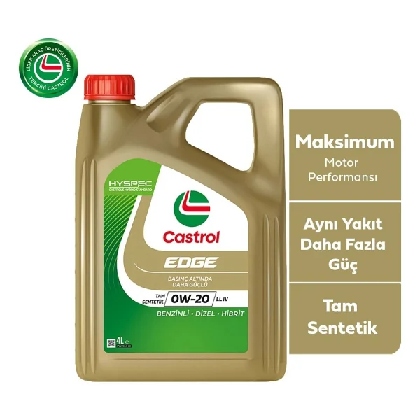 Castrol Edge 0W-20 LL IV 4 lt Motor Yağı - 2026 - Görsel 4