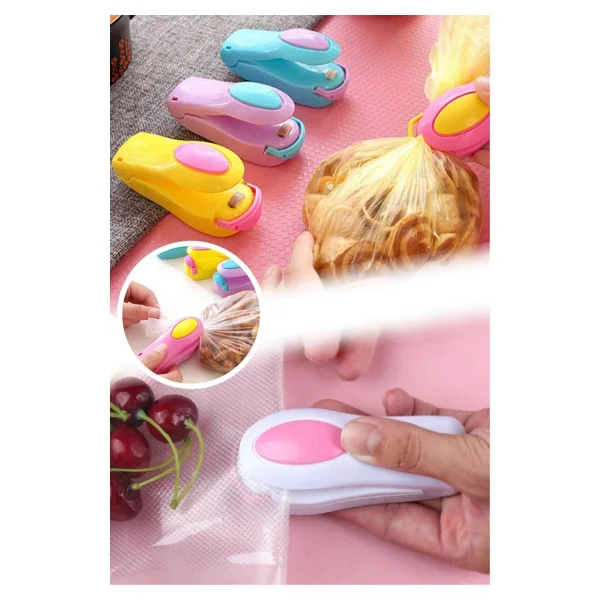 Poşet Kapatıcı - Poşet Ağzı Kapatıcı Isıtmalı Vakumlu Yapıştırma - Görsel 8