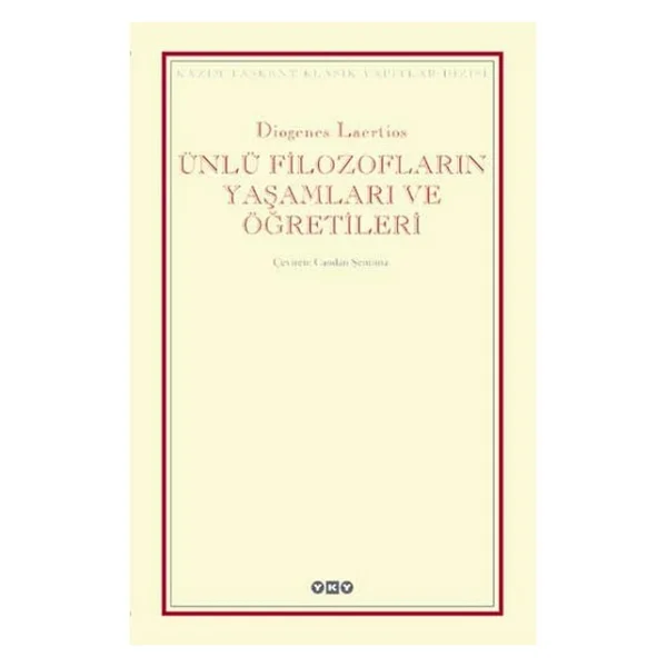 Ünlü Filozofların Yaşamları ve Öğretileri - Diogenes Laertios - Görsel 5