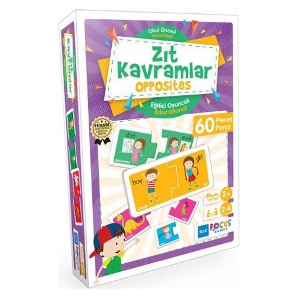 Blue Focus Zıt Kavramlar BF114 - Görsel 2
