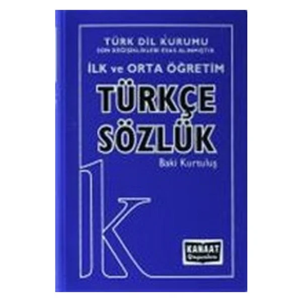 Kanaat İlk Ve Orta Öğretim Türkçe Sözlük - Görsel 5