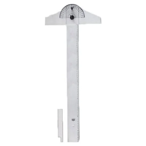 Hatas 1180 Oynar Başlı 75 cm Şeffaf T Cetvel - Görsel 2
