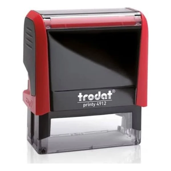 Trodat Standart Kaşe Otomatik 47x18 Karışık Kasa Siyah Keçe 4912 - Görsel 2