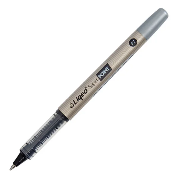 Liqeo Super Point 0.7 mm Siyah Roller Kalem - Görsel 2