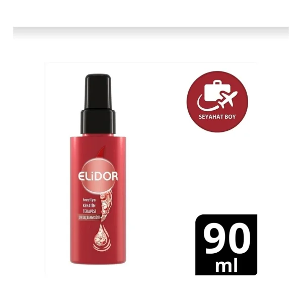 Elidor Brezilya Keratin Terapisi Bakım Kürü 90 ml Saç Serumu - Görsel 6