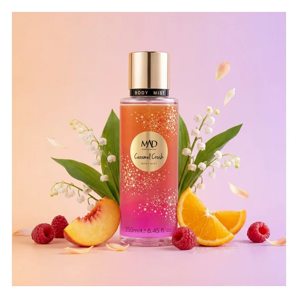 MAD Caramel Crush 250 ml Kadın Vücut Spreyi - Görsel 5