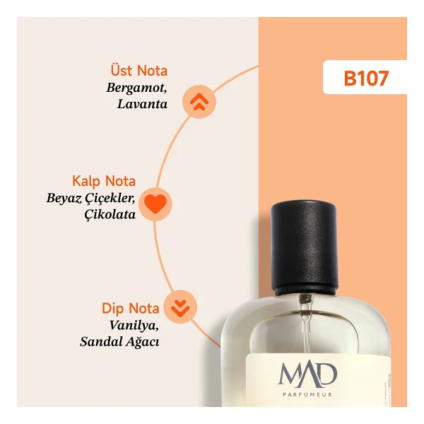 MAD B107 Selective 50 ml Kadın Parfüm - Görsel 4