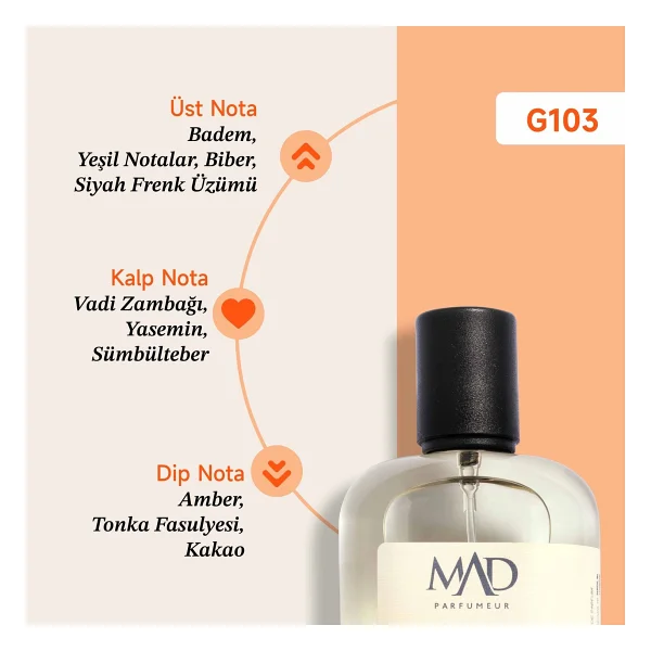 Mad G103 Selective 50 ml Kadın Parfüm - Görsel 4