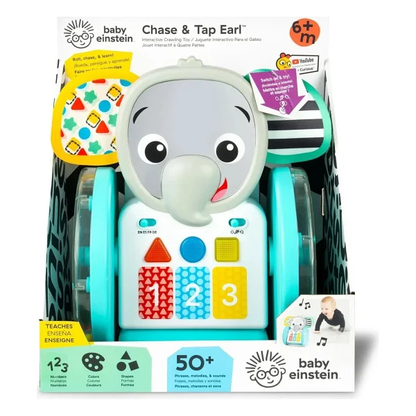 Baby Einstein Chase&tap Earl Emekleme Oyuncağı (2 Adet) - Görsel 2