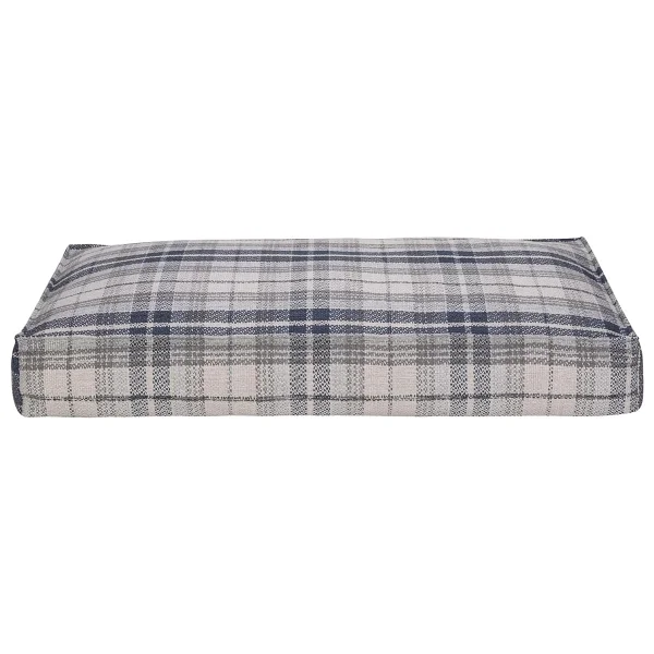 Pet Comfort Lima Mavi Kareli Köpek Yatağı S 70x40cm - Görsel 2