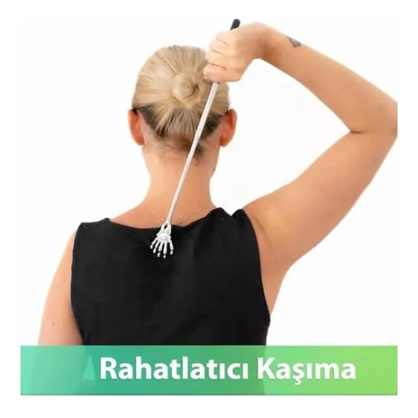 Coverzone Teleskopik Sırt Kaşıma Aparatı Uzatılabilir Sırt Kaşıyıcı 20-56 cm Alüminyum G - Çok Renkli - Görsel 4