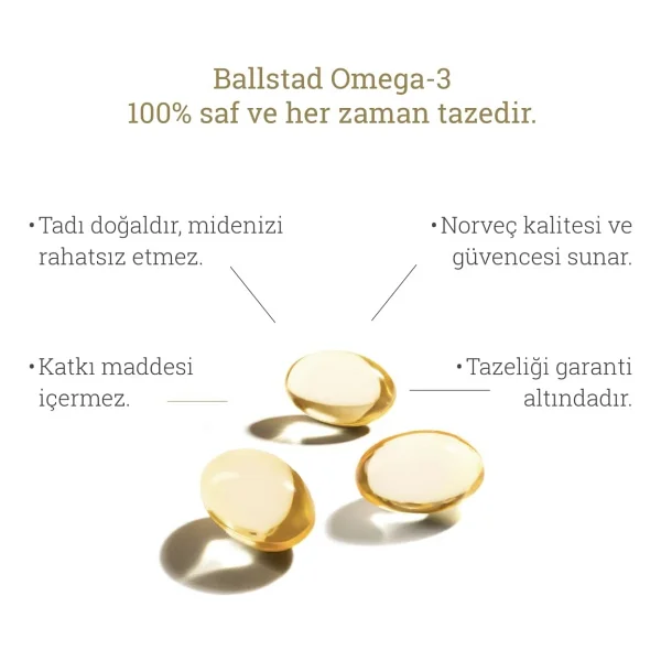 Ballstad Omega-3 1050 Mg 93 Kapsül - Görsel 2