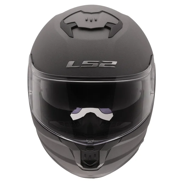 LS2 Stream 2 Mat Concrete Full Face Motor Kaskı - Görsel 2