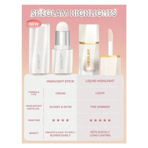Sheglam Buttery Bling Vanilla Frost Stick Highlighter - Görsel 5