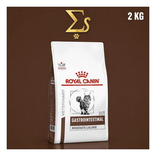 Royal Canin Veterinary Gastrointestinal Moderate Calorie 2 kg Kedi Maması - Görsel 2