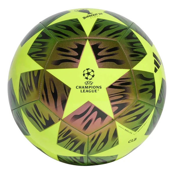 Adidas UEFA Champions League Final Club JX9092 Siyah-Sarı 5 Numara Futbol Topu - Görsel 2