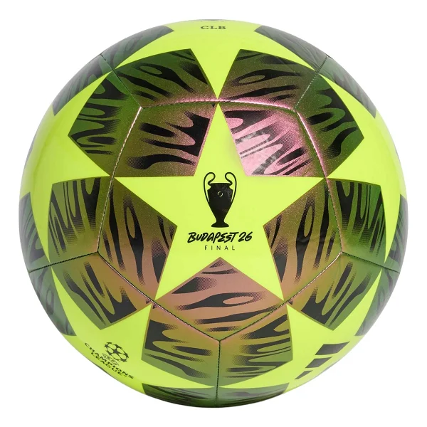 Adidas UEFA Champions League Final Club JX9092 Siyah-Sarı 5 Numara Futbol Topu - Görsel 3