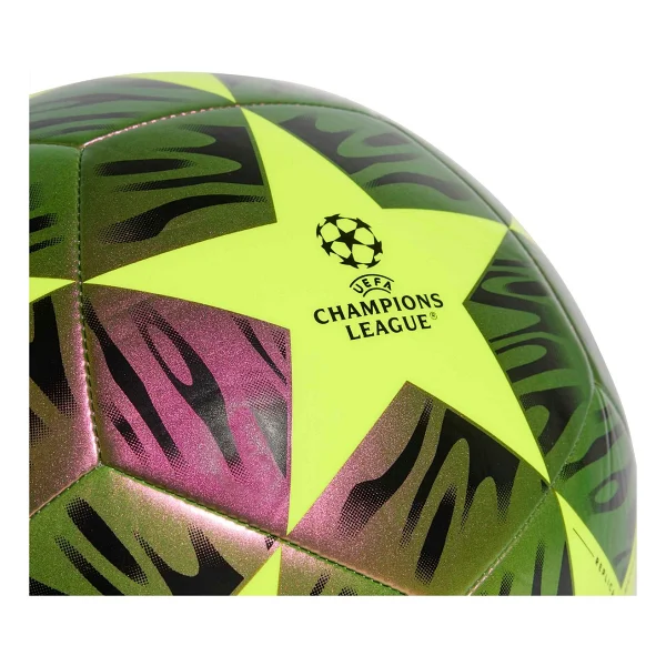 Adidas UEFA Champions League Final Club JX9092 Siyah-Sarı 5 Numara Futbol Topu - Görsel 4