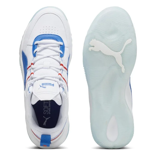 Puma Rebound Future Nextgen 392329-06 Beyaz-Mavi Basketbol Ayakkabısı - Görsel 5