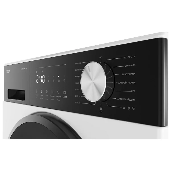 Teka WM 20941 WH 1400 Devir 9 Kg Çamaşır Makinesi - Görsel 8