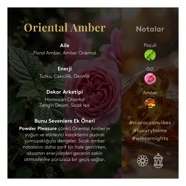 Chakra Oriental Amber 55 ml Vücut Spreyi - Görsel 3