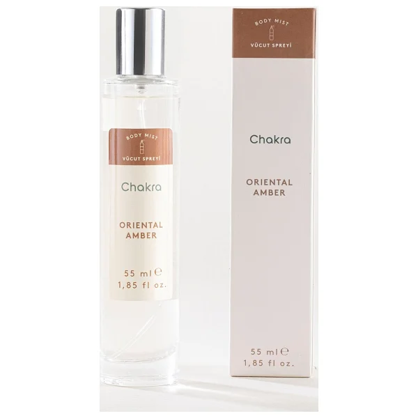 Chakra Oriental Amber 55 ml Vücut Spreyi - Görsel 5