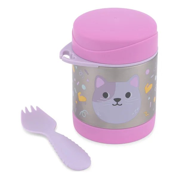 Skip Hop Besties Squad Kedi Mama Termosu 325 ml - Görsel 2