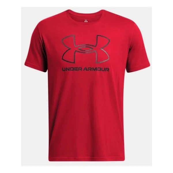 Under Armour Foundation Update 1382915-600 Kırmızı Kısa Kollu Bisiklet Yaka Erkek Tişört - Görsel 3