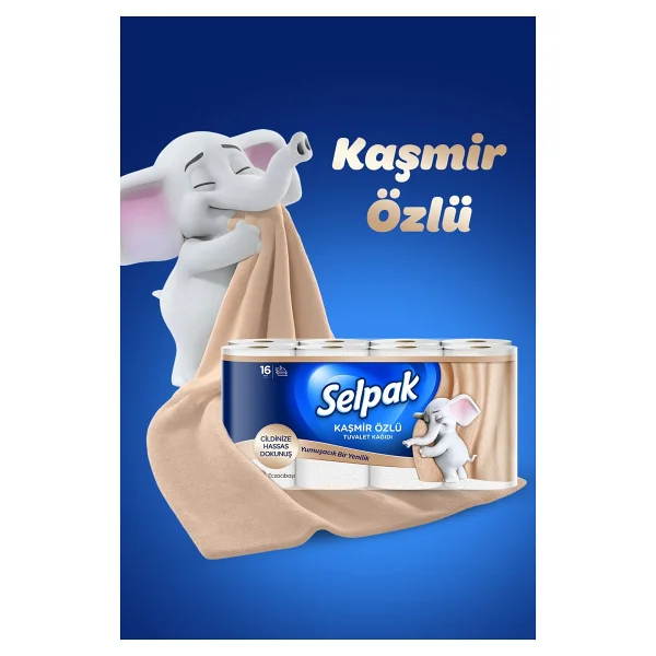 Selpak Kaşmir Özlü 48'li Tuvalet Kağıdı - Görsel 2