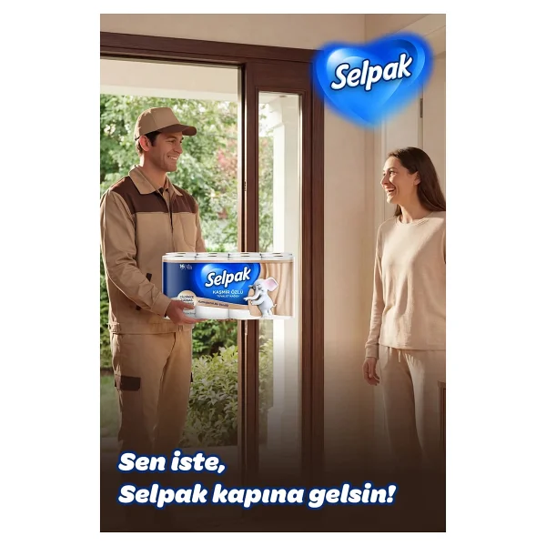 Selpak Kaşmir Özlü 48'li Tuvalet Kağıdı - Görsel 6