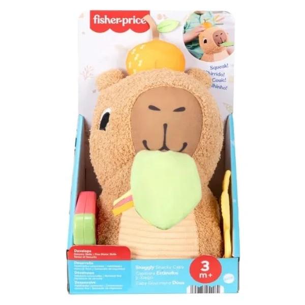 Fisher Price Yumuşak Kapibara Peluş HYR54 - Görsel 2