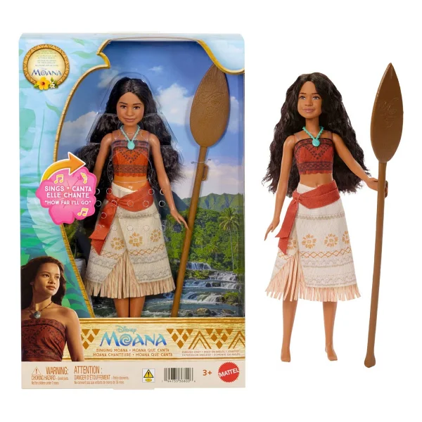 Disney Moana 2 Şarkı Söyleyen Bebek JLP18 - Görsel 6
