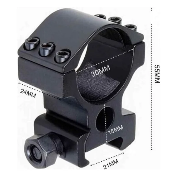 Nikula 30Mm/21Mm Lazer Fener Bağlama Aparatı - Görsel 2