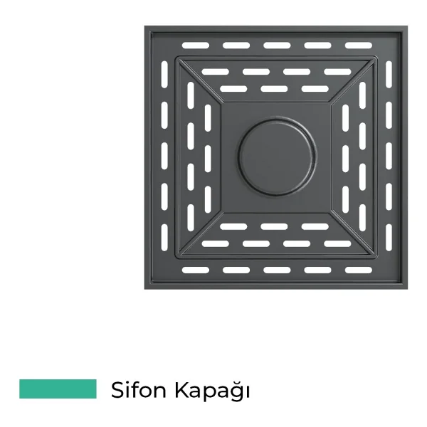 RealStone Victoria Granit Kapuçino Akıllı Eviye - Görsel 10