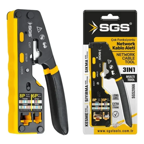 Sgs SGS2066 Çok Fonksiyonlu 3in1 Sıkma Pensesi - Görsel 2