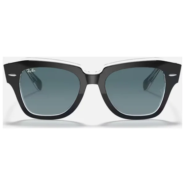 Ray-Ban State Street 2186 12943M Black-Blue Güneş Gözlüğü - Görsel 8