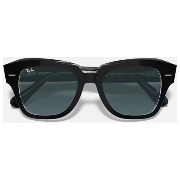 Ray-Ban State Street 2186 12943M Black-Blue Güneş Gözlüğü - Görsel 10