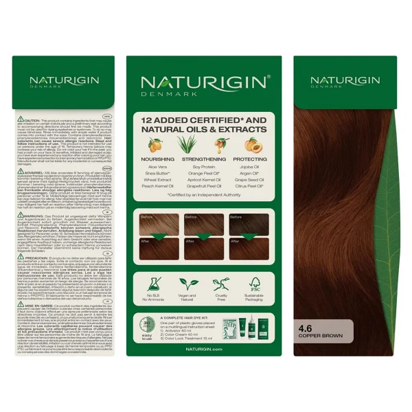 Naturigin Organik İçerikli Kahverengi Saç Boyası - Görsel 3