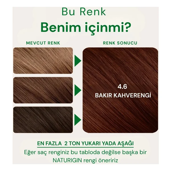 Naturigin Organik İçerikli Kahverengi Saç Boyası - Görsel 5