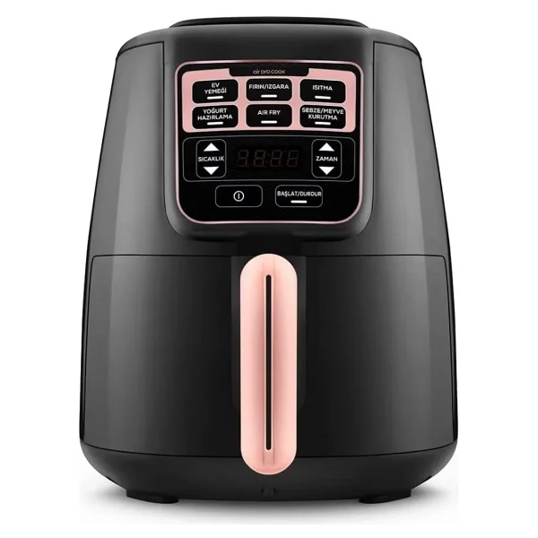 Karaca Air Pro Cook 3in1 XL 4 lt Black Gold Yağsız Fritöz - Görsel 3